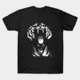 tiger, screaming tiger T-Shirt